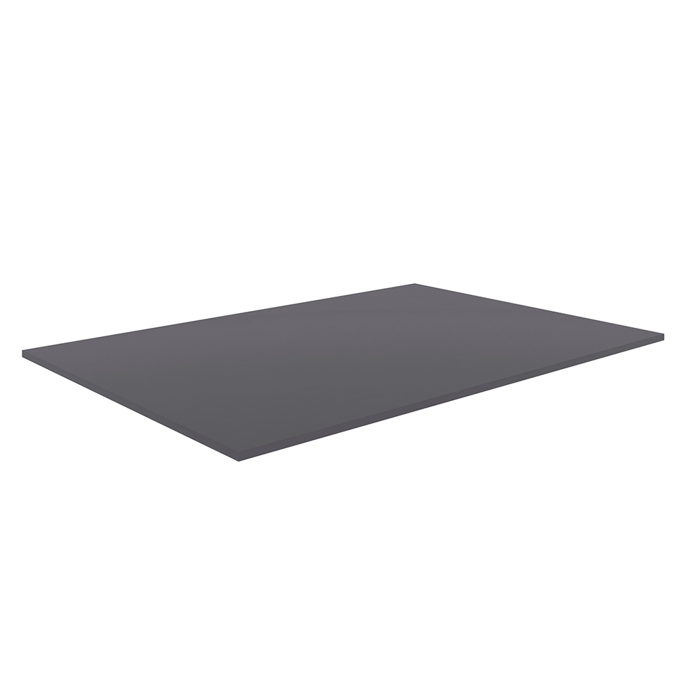 Cozinha Modulada 4 Peças Balcão com Tampo 120cm Andréia Cinza- AJL Móveis