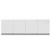 Cozinha Modulada 4 Peças Balcão sem Tampo 160cm Andréia Branco - AJL Móveis