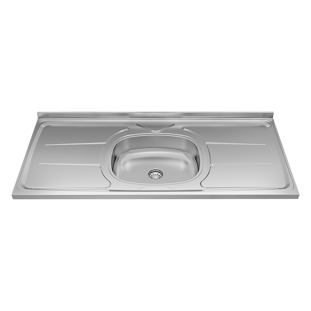Cozinha Modulada 5 Peças Balcão com Pia 120cm Andréia Branco - AJL Móveis