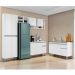 Cozinha Modulada Vanessa com Balcão Tatiane Branco sem Tampo - AJL Móveis