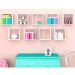 Kit 03 Nichos Organizador 30x30cm Branco - AJL Móveis