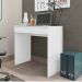 Mesa Escrivaninha Para Notebook Home Office Allexa 80cm com 01 Gaveta Branco - Desk Design