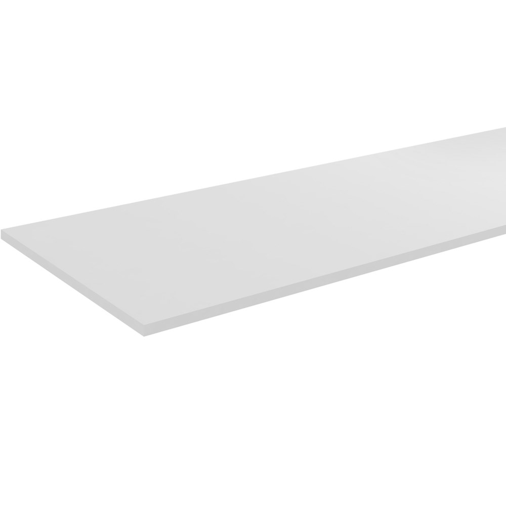 Tampo Para Balcão de Cozinha 160cm MDP Branco - AJL Móveis