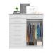Cômoda Saavi Branco 8 Gavetas