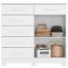 Cômoda Sapateira Mandarim 6 Gavetas 2 Portas MDP Branco