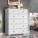 Cômoda Vittória 6 Gavetas Branco Móveis Albatroz