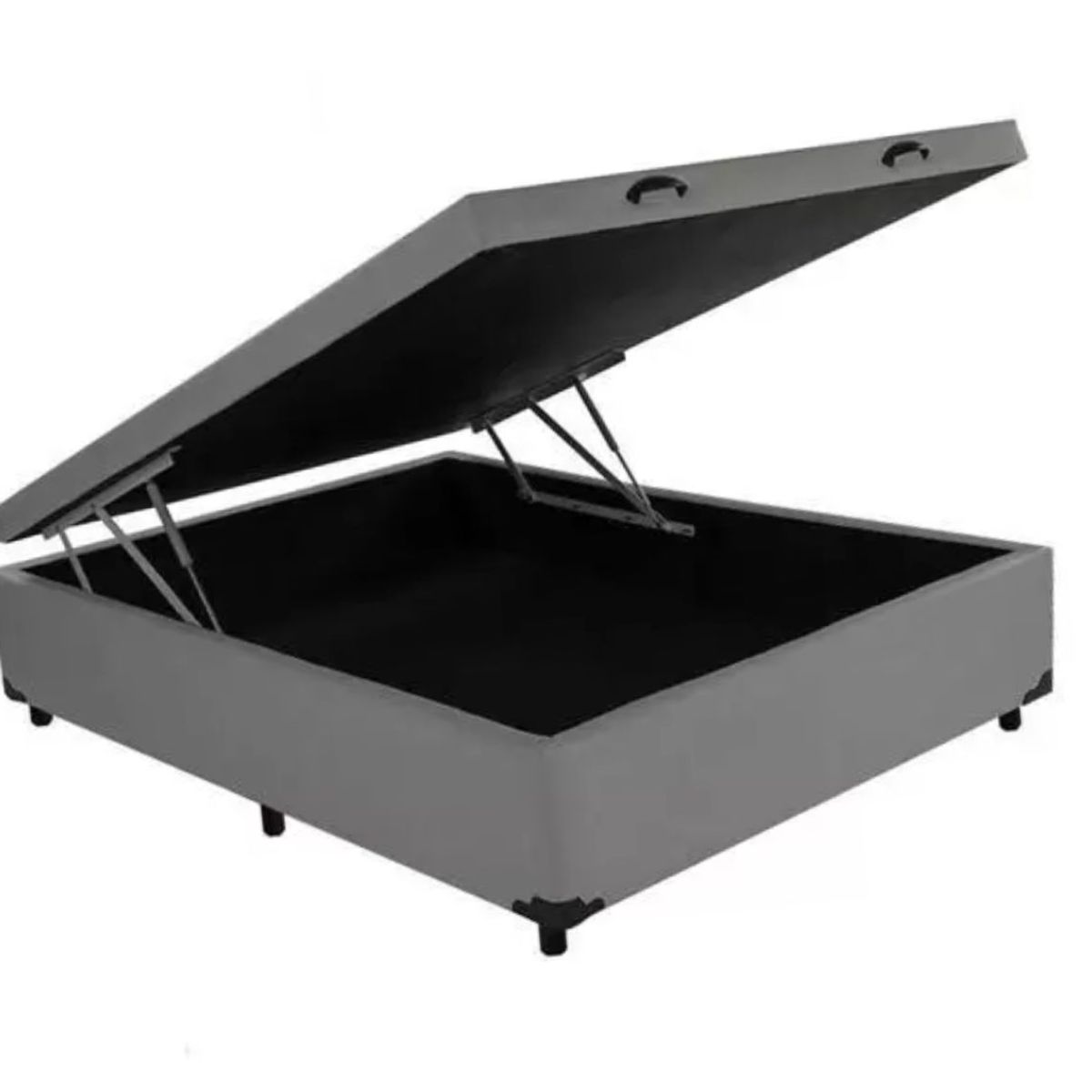 Cama Box Baú Casal Reforçada / Blindada