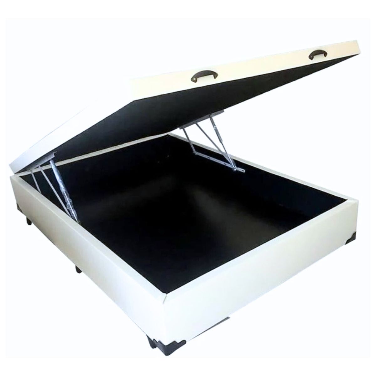 Cama Box Baú Casal com 48cm de altura -  Super Reforçada