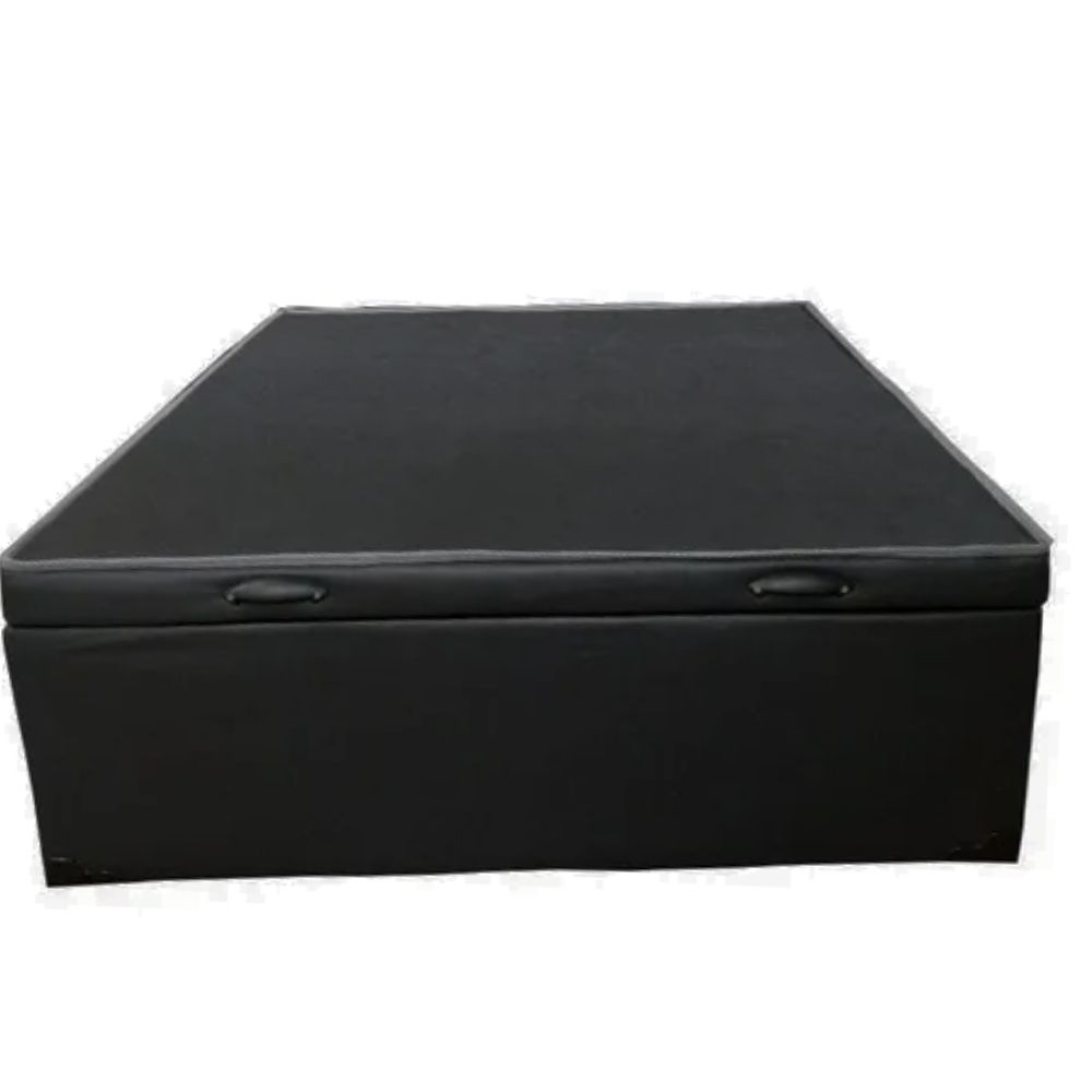 Cama Box Baú Casal com 48cm de altura - Blindado / Reforçado