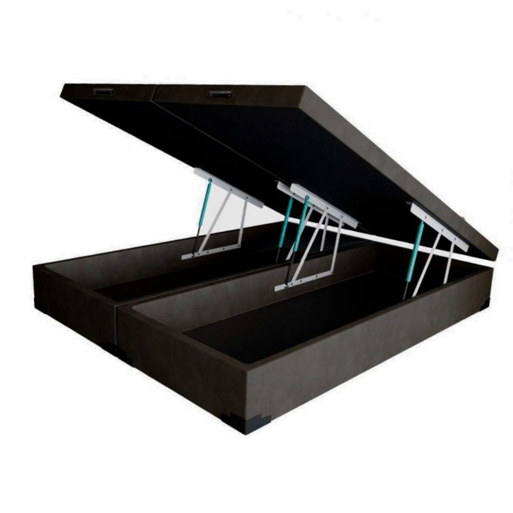 Cama Box Baú Queen Size com 48cm de altura -  Super Reforçada