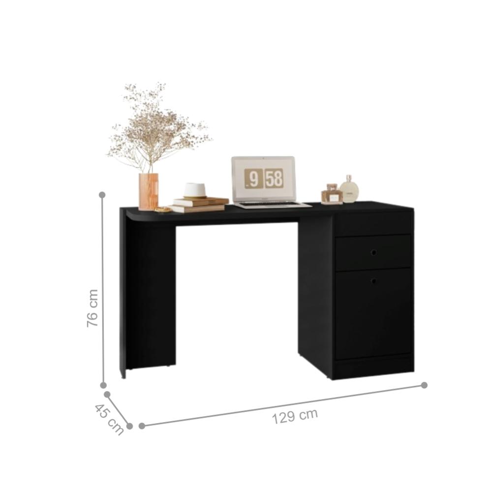 Closet e Camarim Mesquite Preto Fosco Liso