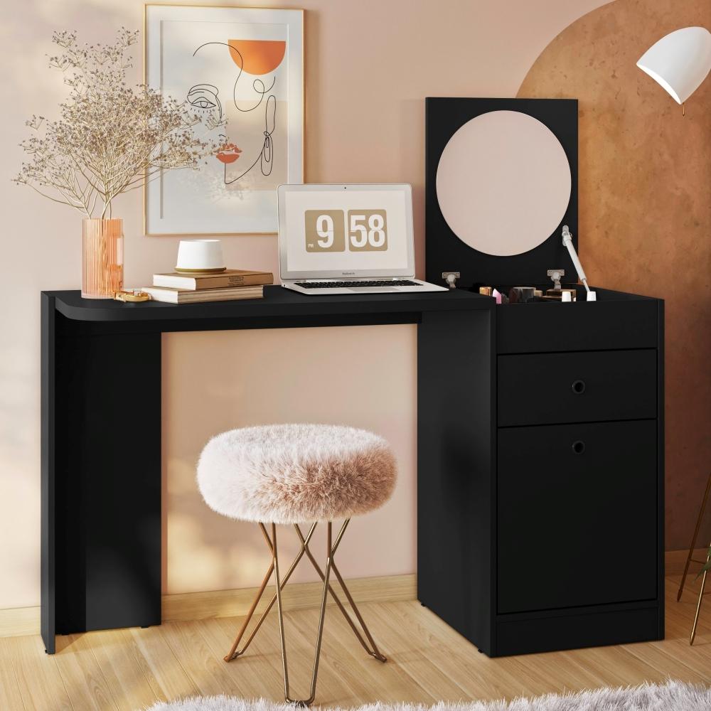 Closet e Camarim Mesquite Preto Fosco Liso