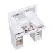 Closet e Camarim Wako Branco Fosco Liso