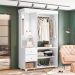 Closet e Camarim Wako Branco Fosco Liso