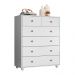 Gaveteiro Colmar Branco 6 Gavetas