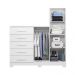 Gaveteiro Florence Branco 2 Portas