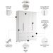 Guarda Roupa Solteiro 160cm 4 Portas Doble Branco - Albatroz
