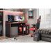 Mesa Gamer Play Preta e Vermelha