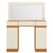 Penteadeira Camarim Porta Joias 3 Gavetas 2 Portas Princess Cinamomo/Off White