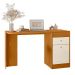 Penteadeira Camarim com Gaveta e Espelho Desire  Cinamomo/Off White