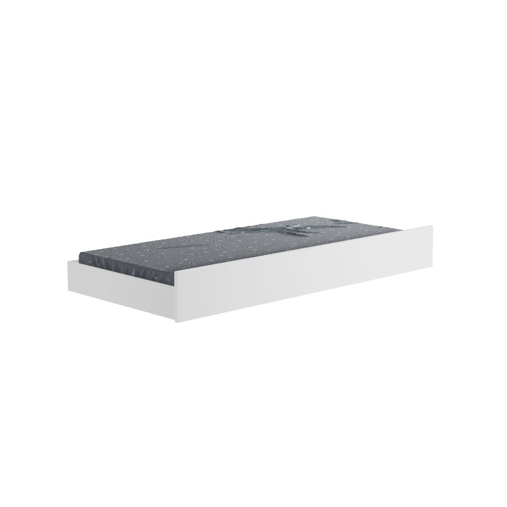 Treliche com Mesa dobrável Sleep Albatroz Branco