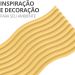 Bandeja Decorativa Ondas Artesanal M 25x12cm Em Resina Mineral - Branco