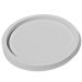 Bandeja Decorativa Redonda 24cm em Cimento Artesanal - Cinza