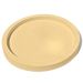 Bandeja Decorativa Redonda 29cm em Cimento Artesanal - Amarelo