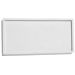 Bandeja Decorativa Retangular 23,5cm em Cimento Artesanal - Branco