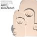 Estátua Decorativa Nórdica Gêmeos 9cm Em Cimento - Branco