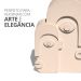 Estátua Decorativa Nórdica Gêmeos 9cm Em Cimento - Palha