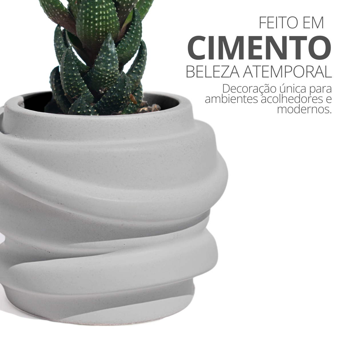 Mini Vaso Saturno Artesanal 7,5x6cm Em Resina Mineral - Palha