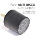 Peso de Porta Artesanal 1,3Kg Concreto com Base Anti Risco - Preto Fosco