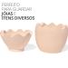 Porta Objeto Decorativo Ovo Com Tampa 9cm Cimento Artesanal - Branco