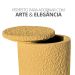Pote Texturizado Clássico 11cm em Cimento Artesanal - Branco