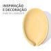 Saboneteira Porta Sabonete Banheiro Moderna Luxo 13cm em Cimento - Amarelo