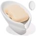 Saboneteira Porta Sabonete Banheiro Moderna Luxo 13cm em Cimento - Branco