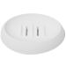 Saboneteira Porta Sabonete Banheiro Oval  Luxo 12,5cm em Cimento - Branco