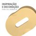 Saboneteira Porta Sabonete Banheiro Oval 11cm em Cimento - Branco
