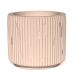Vaso Decorativo Contemporâneo 7cm Em Cimento Artesanal  - Palha