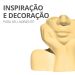 Vaso Decorativo Mão No Rosto 11cm Cimento Artesanal - Branco