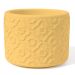 Vaso Estados Artesanal Decor 10cm Rio de Janeiro em Cimento - Amarelo