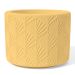 Vaso Estados Artesanal Decorativo 10cm Amazonas em Cimento - Amarelo