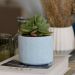 Vaso Estados Artesanal Decorativo 10cm Amazonas em Cimento - Cinza