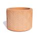 Vaso Estados Artesanal Decorativo 10cm Amazonas em Cimento - Laranja