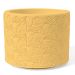 Vaso Estados Artesanal Decorativo 10cm Bahia em Cimento - Amarelo