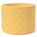 Vaso Estados Artesanal Decorativo 10cm São Paulo em Cimento - Amarelo