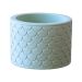 Vaso Estados Artesanal Decorativo 10cm São Paulo em Cimento - Azul