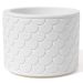 Vaso Estados Artesanal Decorativo 10cm São Paulo em Cimento - Branco