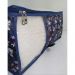 Caixa Organizadora para Edredom Tam G Nylon PVC Floral Az